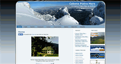 Desktop Screenshot of cabana-piatra-mare.ro