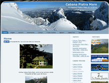 Tablet Screenshot of cabana-piatra-mare.ro